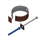 Держатель трубы D150 (ПЭ-01-8017-1.0) (фото)