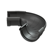 Docke LUX Угол регулируемый 60˚-160˚ (Графит) (фото)