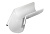 Угол желоба наруж 135 гр D125 (ОЦ-01-9010-0,7) бел (фото)