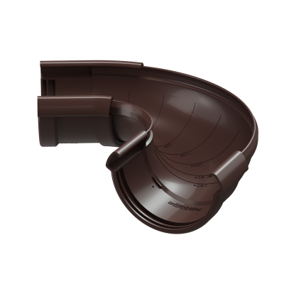 DOCKE LUX Угловой элемент регулируемый 60˚-160˚ шоколад (фото)