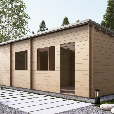 Баня 23 (Стандарт) - брус 44 мм (фото)