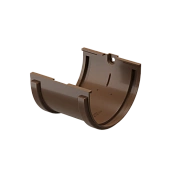 Docke Standard Соединитель желобов 120 мм (Светло-коричневый) (фото)