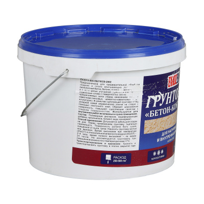 Грунтовка Бетон-контакт BROZEX, 12 кг  (фото)