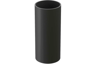 DOCKE LUX Труба водосточная (Графит) D100мм, 1м (фото)