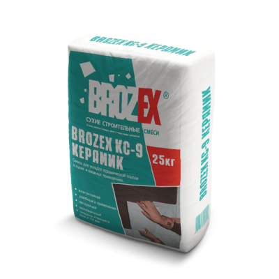 Клей КС-9 Керамик Brozex 25кг/48  (фото)