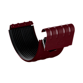 Соединитель желоба D150 ПЛД-02-3005 Красное вино-0.6 (фото)
