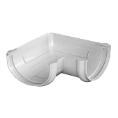  ТН ОПТИМА угол желоба 90°, белый (фото)