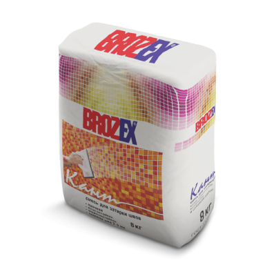 Расшивочная смесь Brozex Кант белая, 8 кг (фото)
